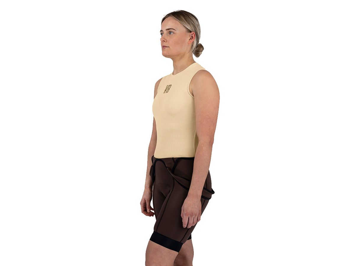 VB Jasper Women Base Layer 女款無袖底衫 奶油白 L