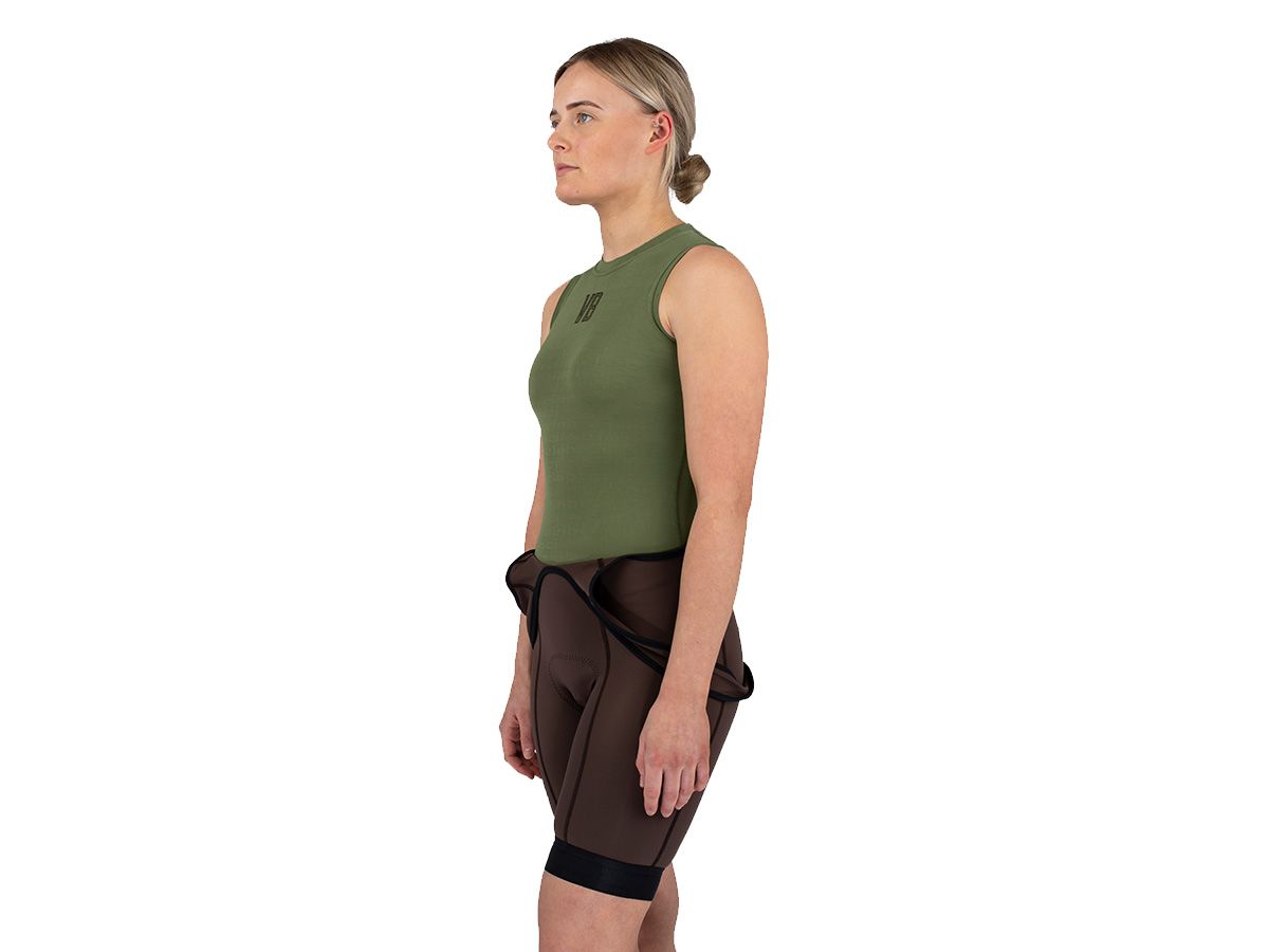 VB Jasper Women Base Layer 女款無袖底衫 橄欖綠 M