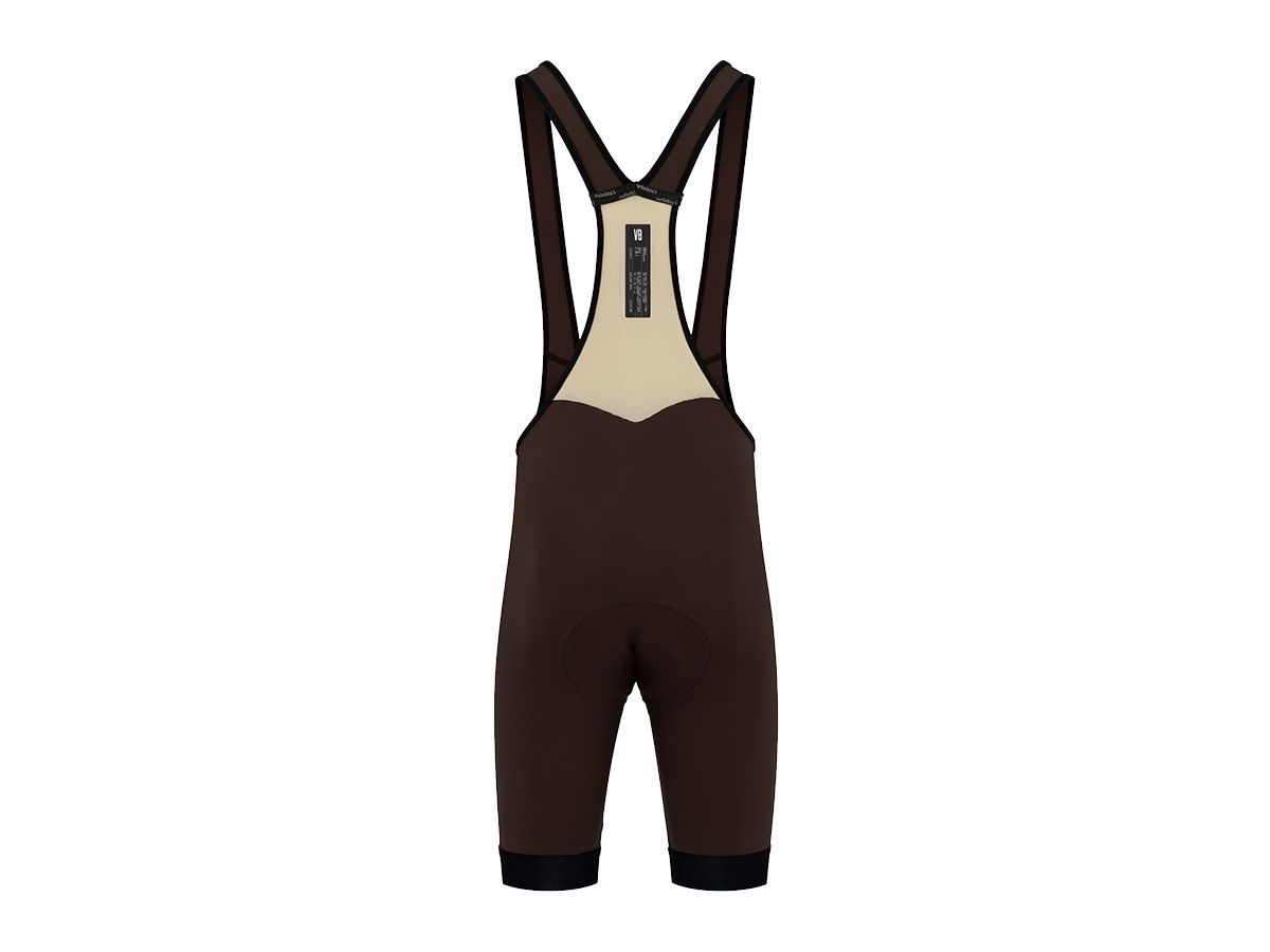 VB Jasper Bib Shorts 夏季吊帶車褲 深木棕 XS