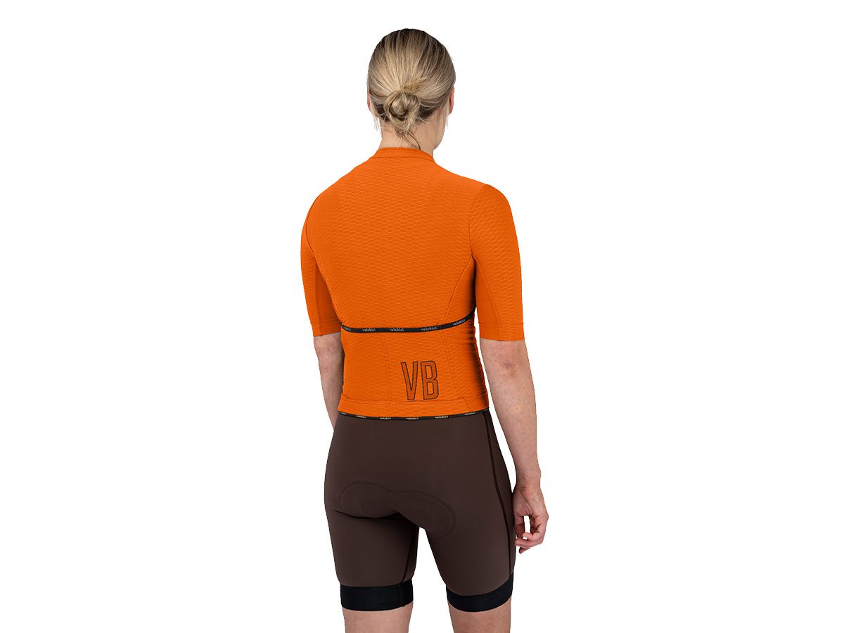 VB Jasper Women Jersey 女款輕量車衣 火焰金 XS