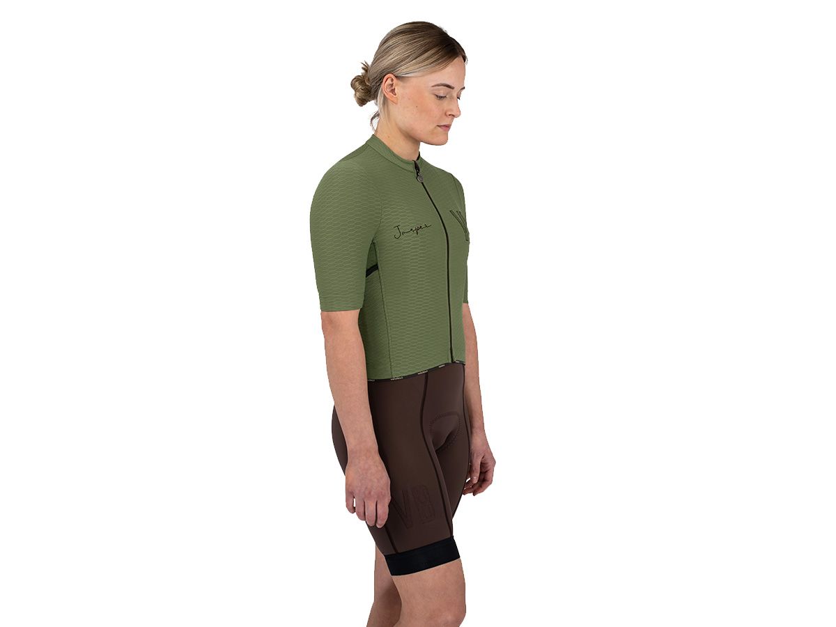 VB Jasper Women Jersey 女款輕量車衣 橄欖綠 XS