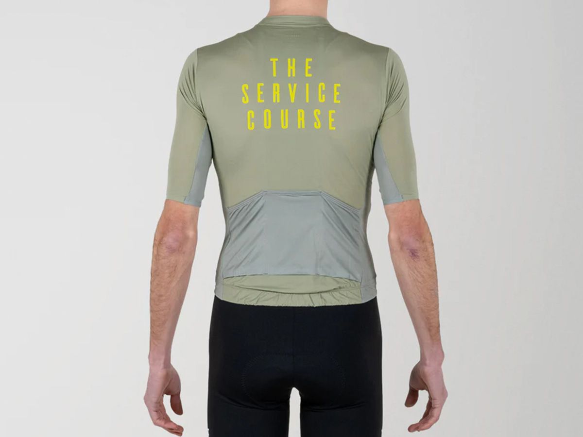 TSC Short Sleeve Lightweight Race Jersey / Oil Green / Mens