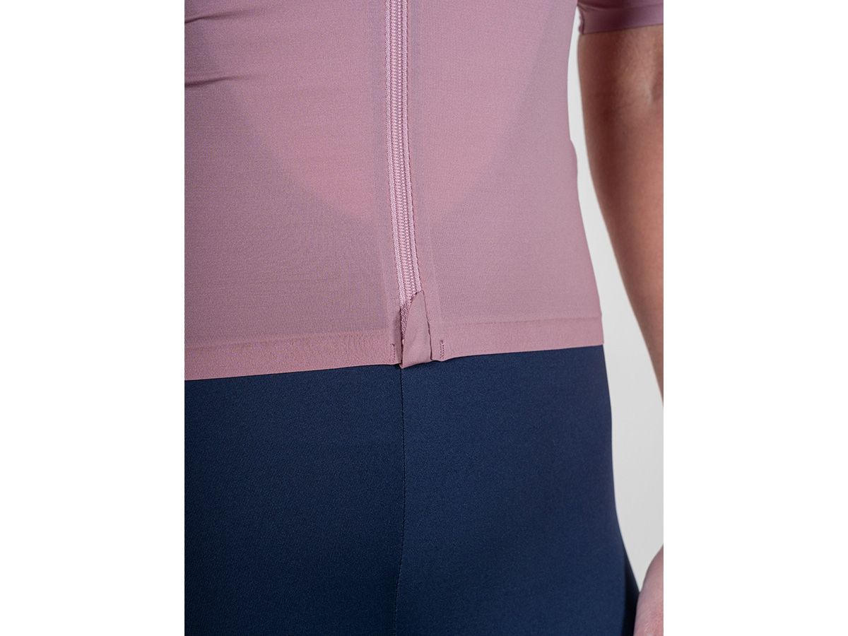  TSC 夏季短袖輕量女性車衣 / 粉紫