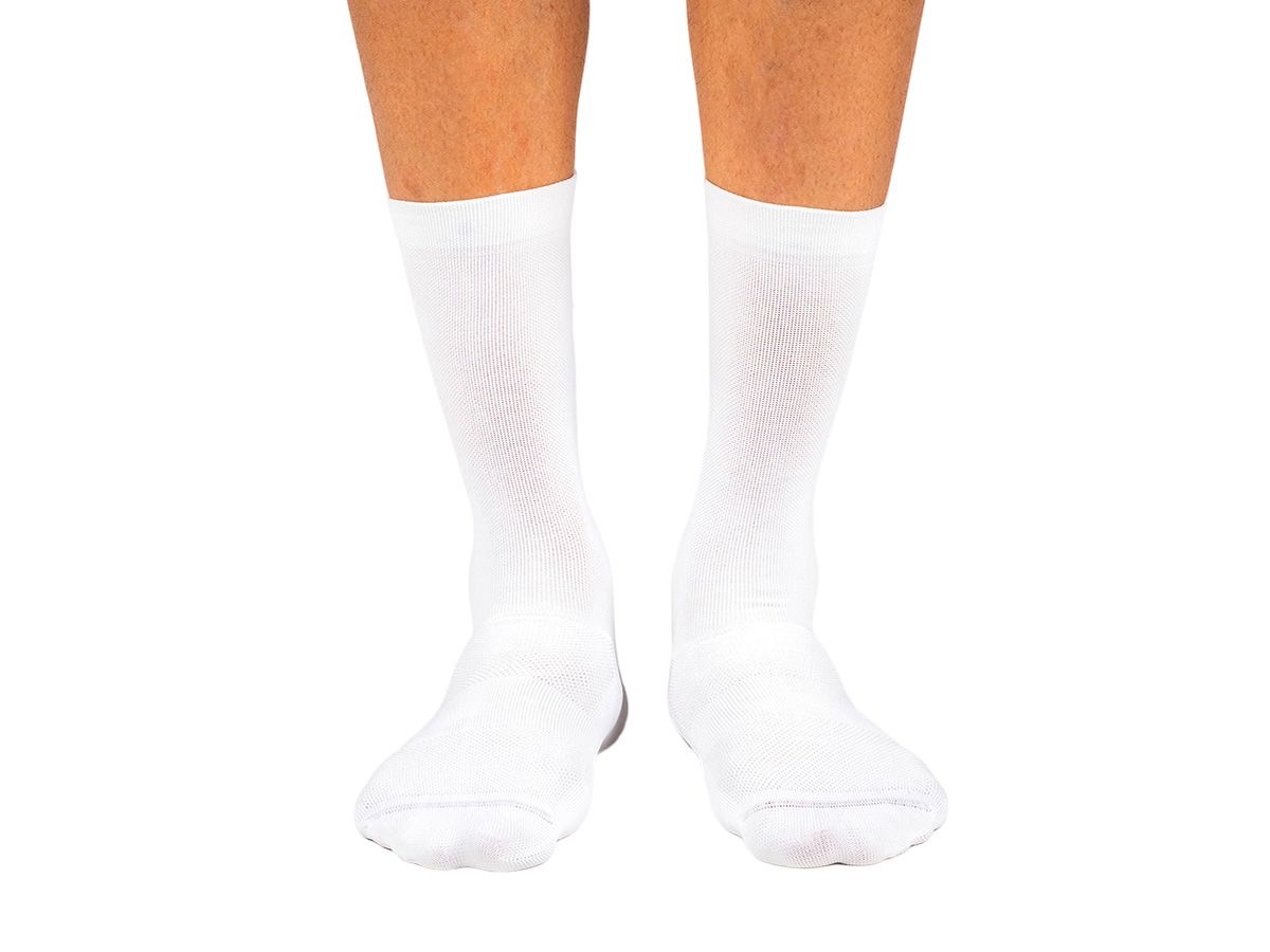 The Service Course Logo Socks 車襪 - 白/藍