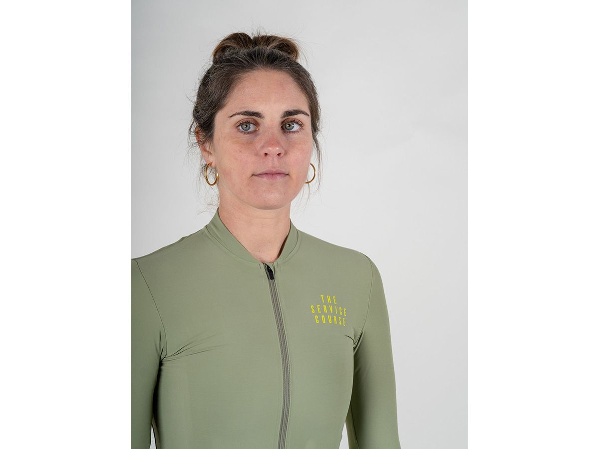 TSC Long Sleeve Training Jersey / Oil Green / Womens