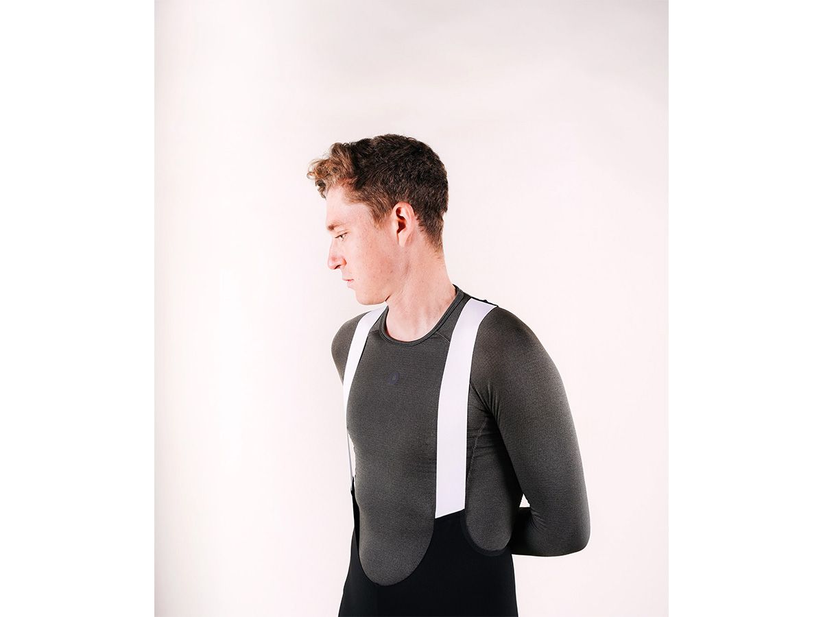 The Service Course Men Winter Base Layer Charcoal Grey