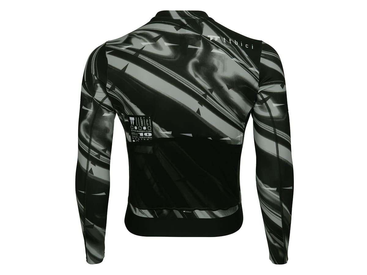 a Line Men's Altitude LS Team Jersey 男款車隊版長袖車衣 / 麥拉銀