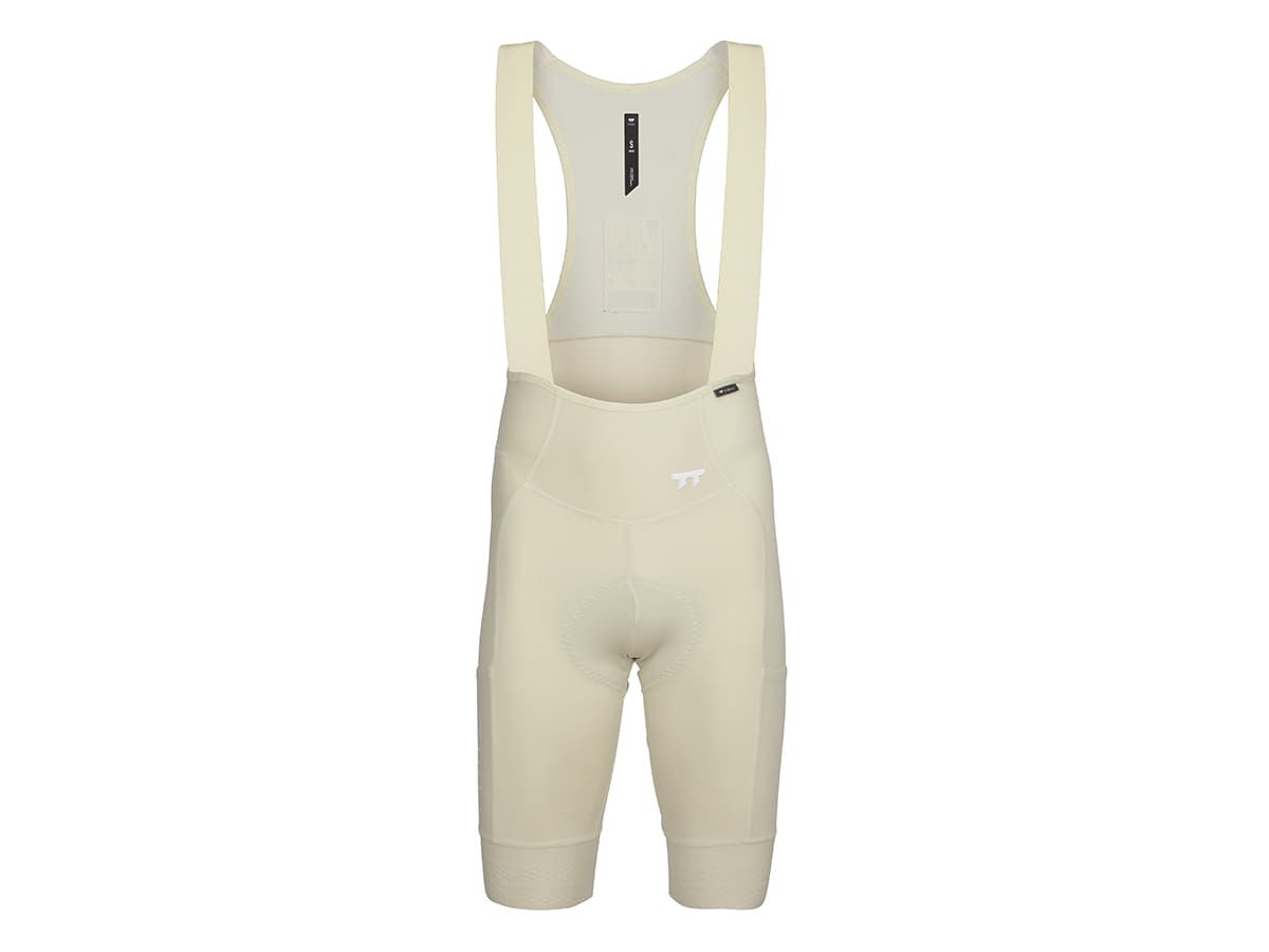 a Line Men's Apex Cargo Bib Shorts 男款口袋車褲 / 米白 XS