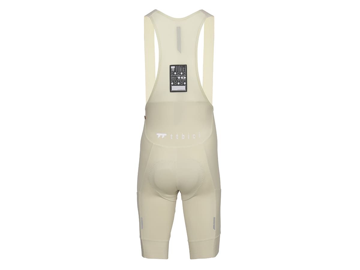 a Line Men's Apex Cargo Bib Shorts 男款口袋車褲 / 米白 S