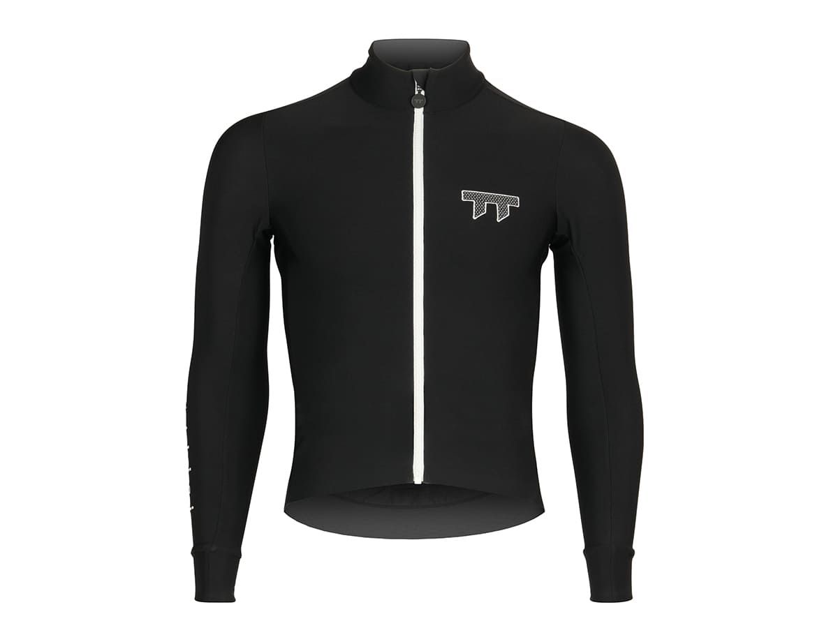e Line Men's Classic Thermal Ls Jersey 男款經典保暖長袖車衣 / 黑色 L