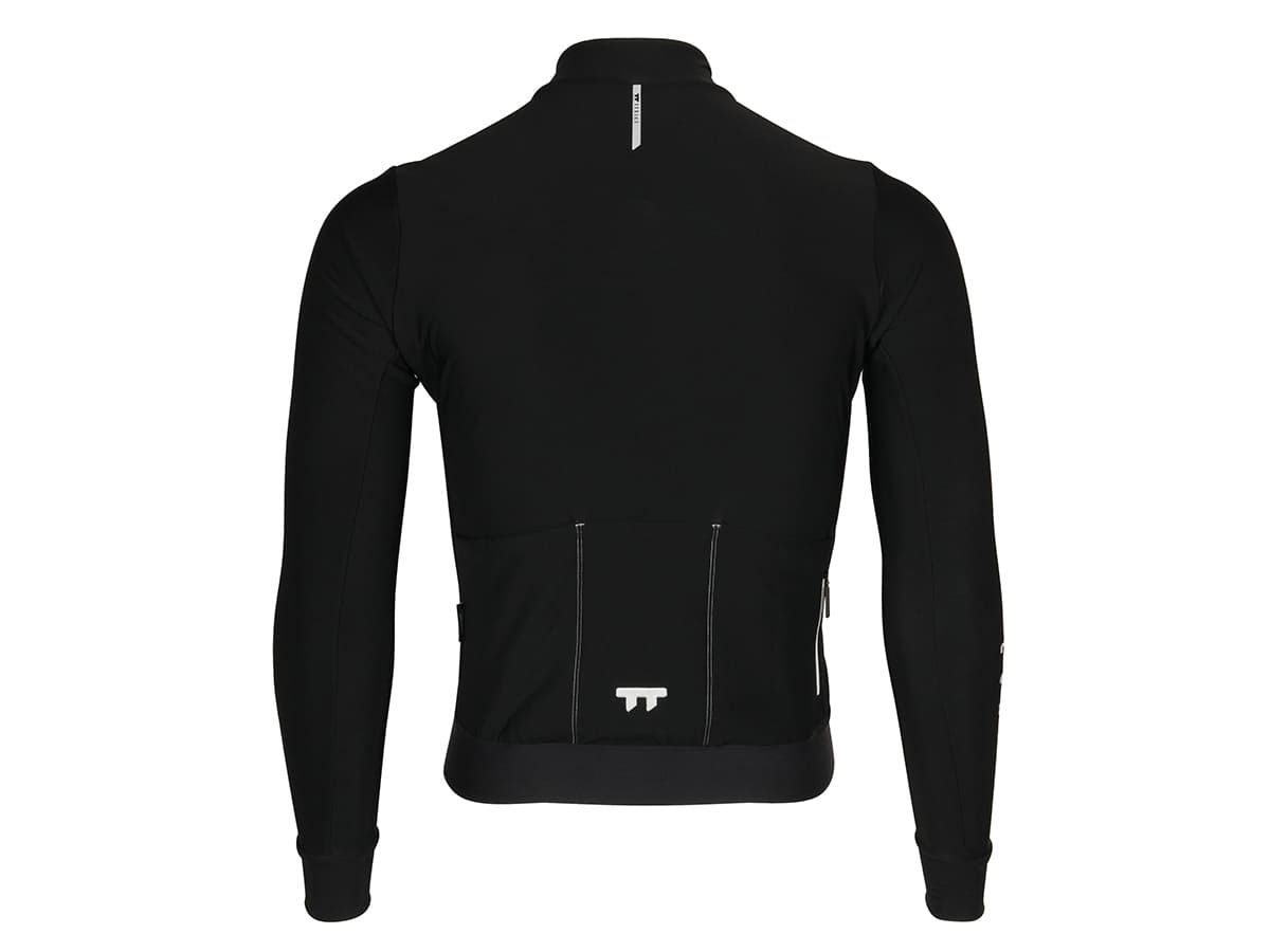 e Line Men's Classic Thermal Ls Jersey 男款經典保暖長袖車衣 / 黑色 M