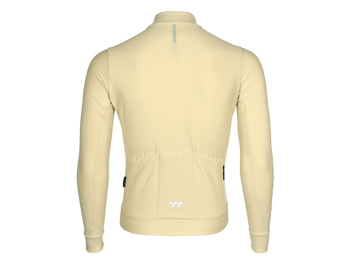 e Line Men's Classic Thermal Ls Jersey 男款經典保暖長袖車衣 / 奶油白 S