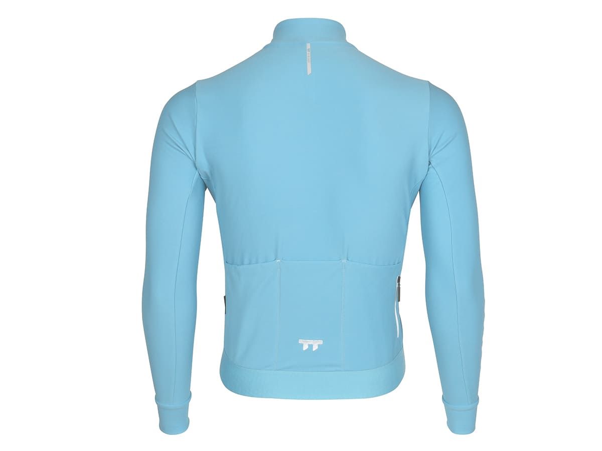 e Line Men's Classic Thermal Ls Jersey 男款經典保暖長袖車衣 / 馬卡龍藍 XS