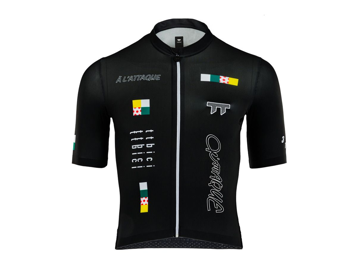 ttbici x TDFSG Men's Jersey 男款TDFSG聯名車衣 / 黑色 XL
