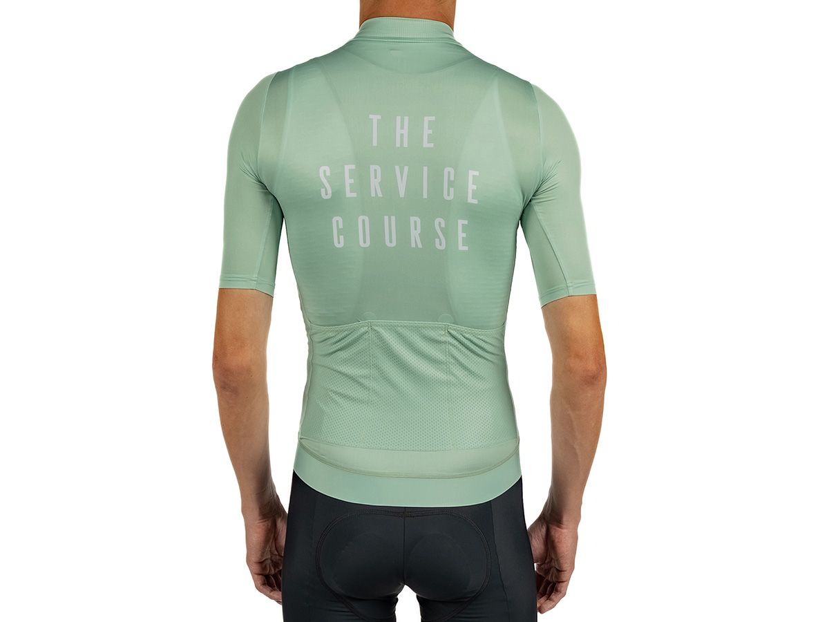 The Service Course Men's Logo Short Sleeve Jersey 男款短袖車衣 - 薄荷綠 S
