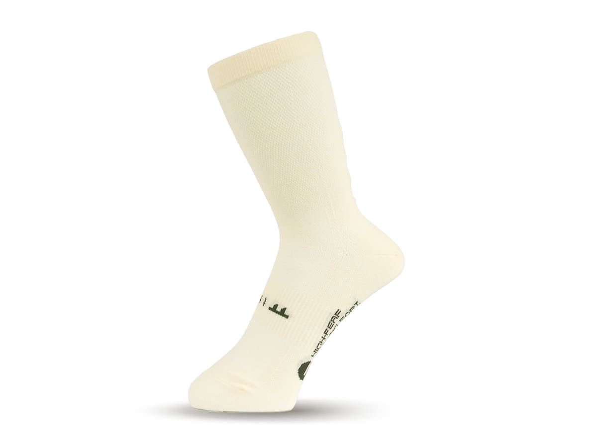 Tech Merino Socks 美麗諾羊毛車襪 / 米白 S/M