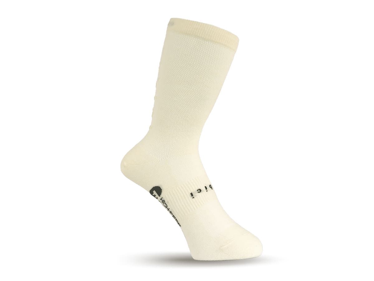 Tech Merino Socks 美麗諾羊毛車襪 / 米白 S/M