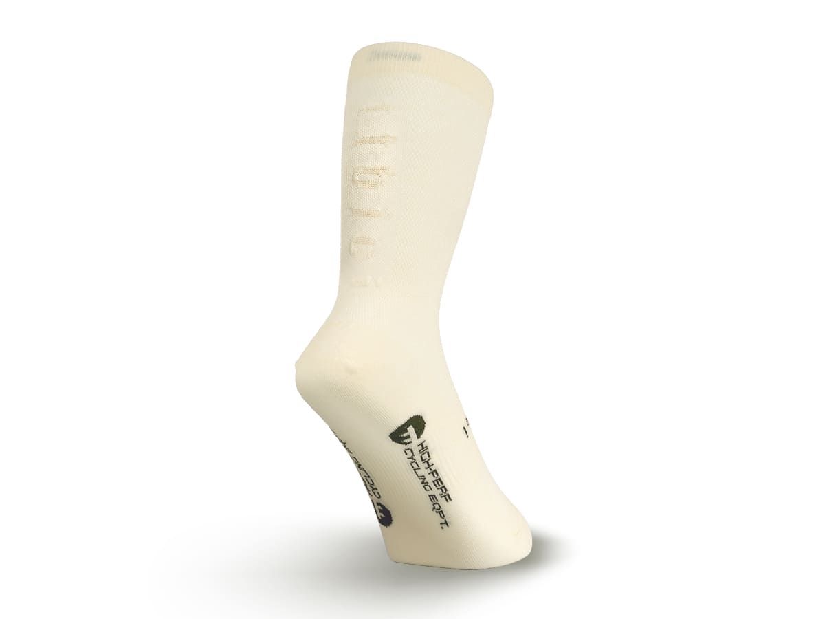 Tech Merino Socks 美麗諾羊毛車襪 / 米白 L/XL
