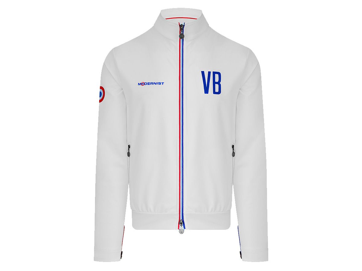 VB Modernist white track 男款外套 白色 XXS