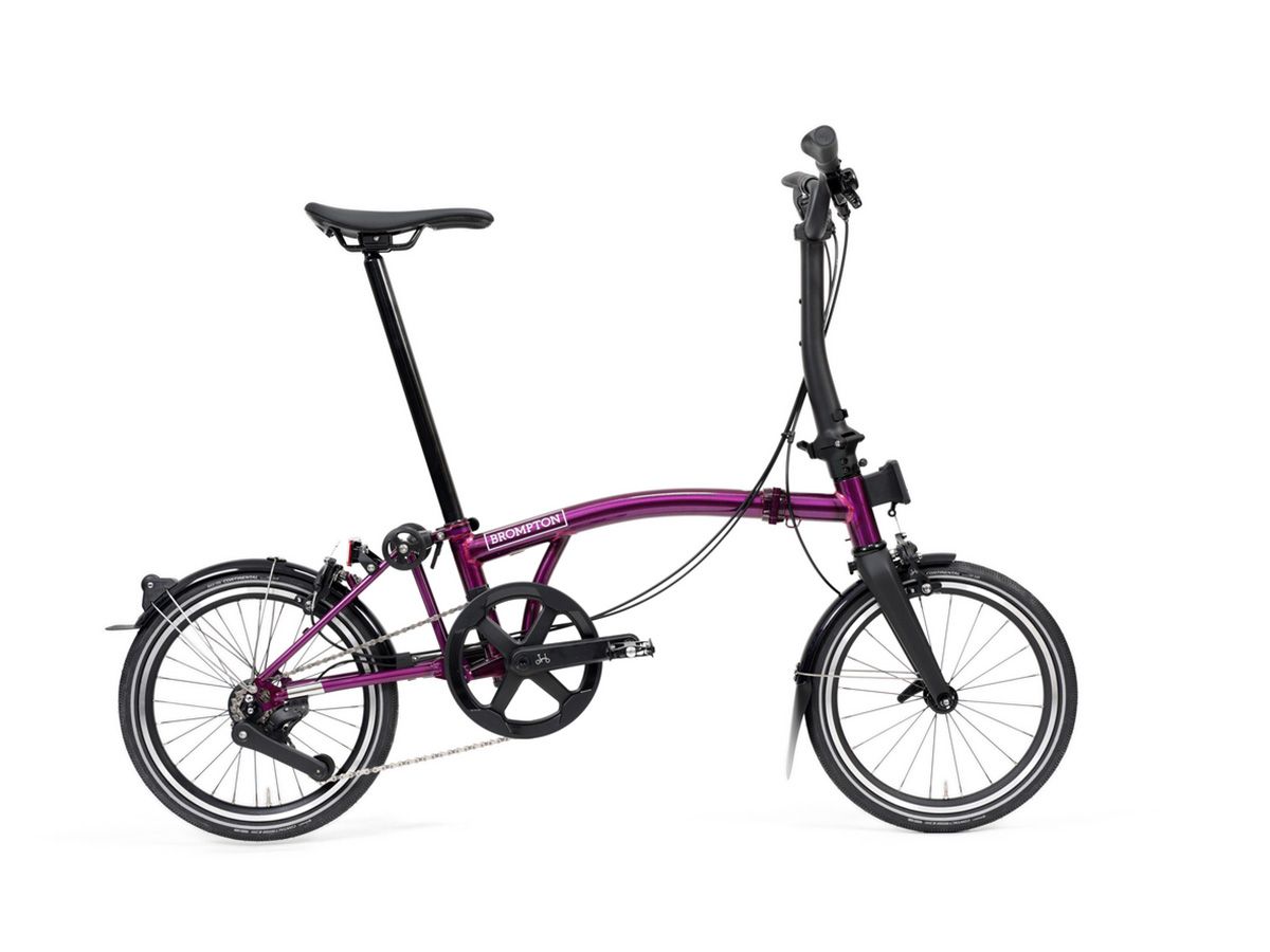 Brompton P Line - 2026 紫清漆 - M把4速
