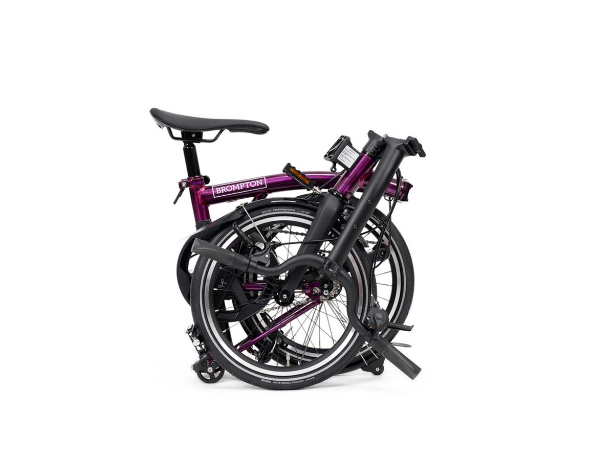 Brompton P Line - 2026 紫清漆 - M把4速