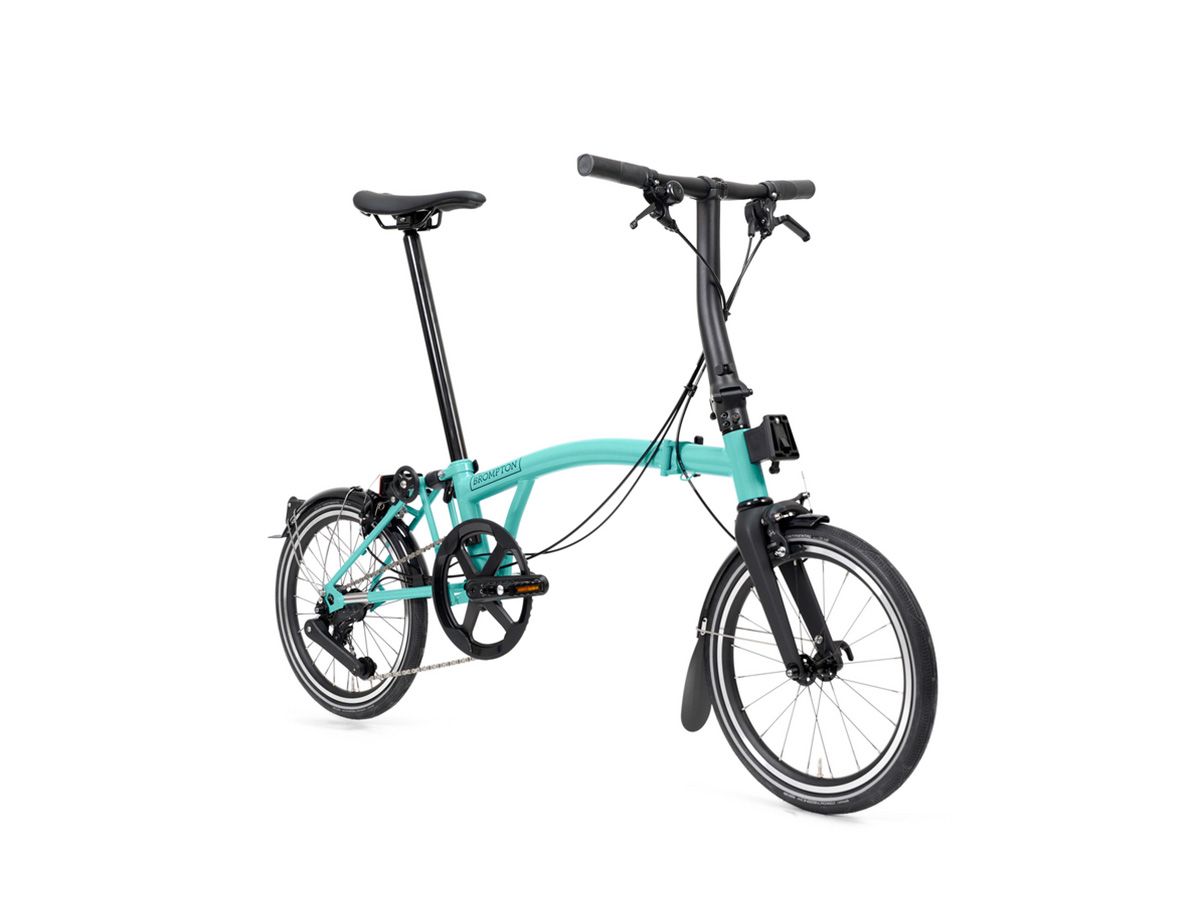 Brompton P Line - 2026 土耳其綠 - S把12速