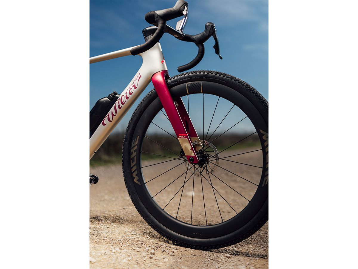 Wilier Triestina RAVE SLR ID2 競速礫石車 車架組 / 香草奶油 XS