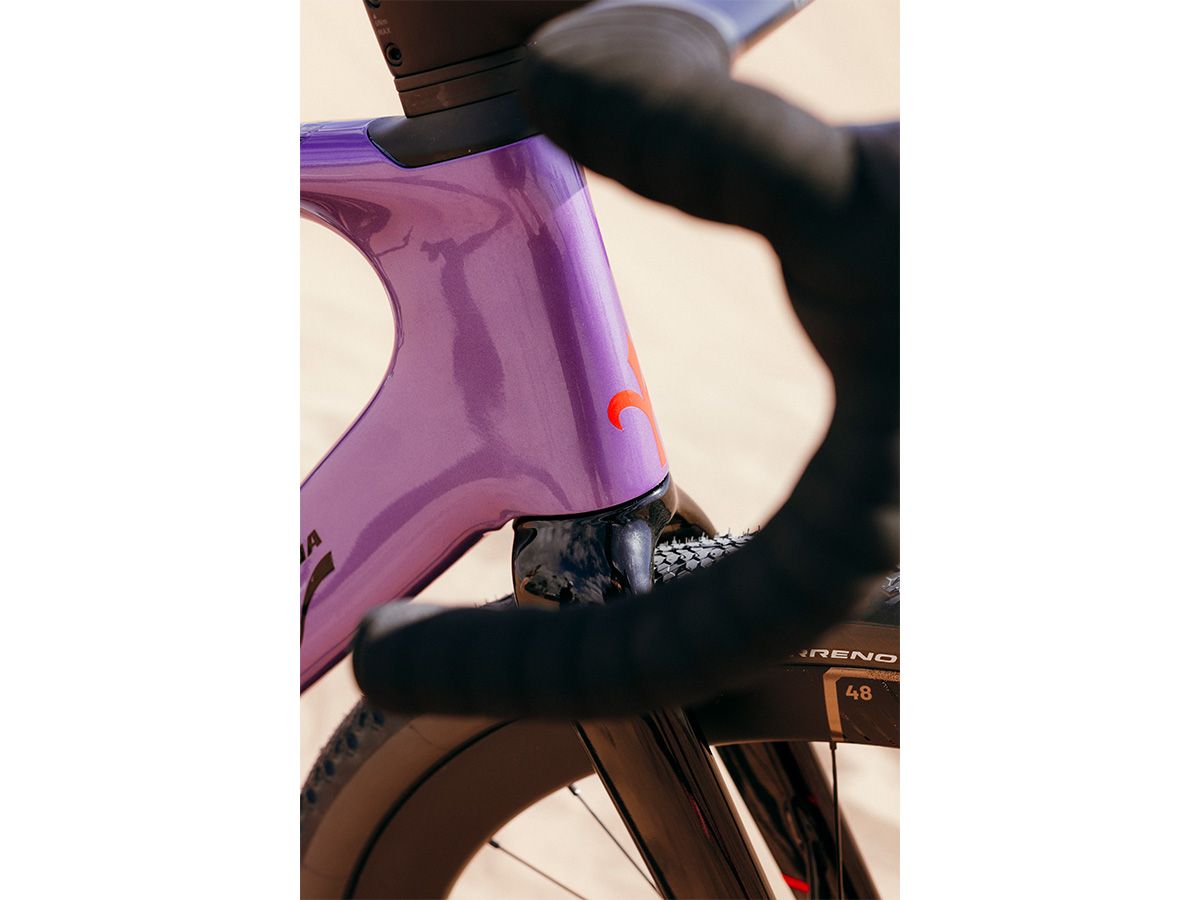 Wilier Triestina RAVE SLR ID2 競速礫石車 車架組 / 霓虹紫 XL