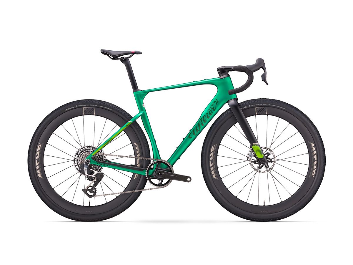 Wilier Triestina RAVE SLR ID2 競速礫石車 車架組 / 像素綠 M