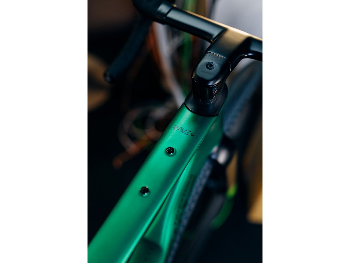 Wilier Triestina RAVE SLR ID2 競速礫石車 車架組 / 像素綠 S