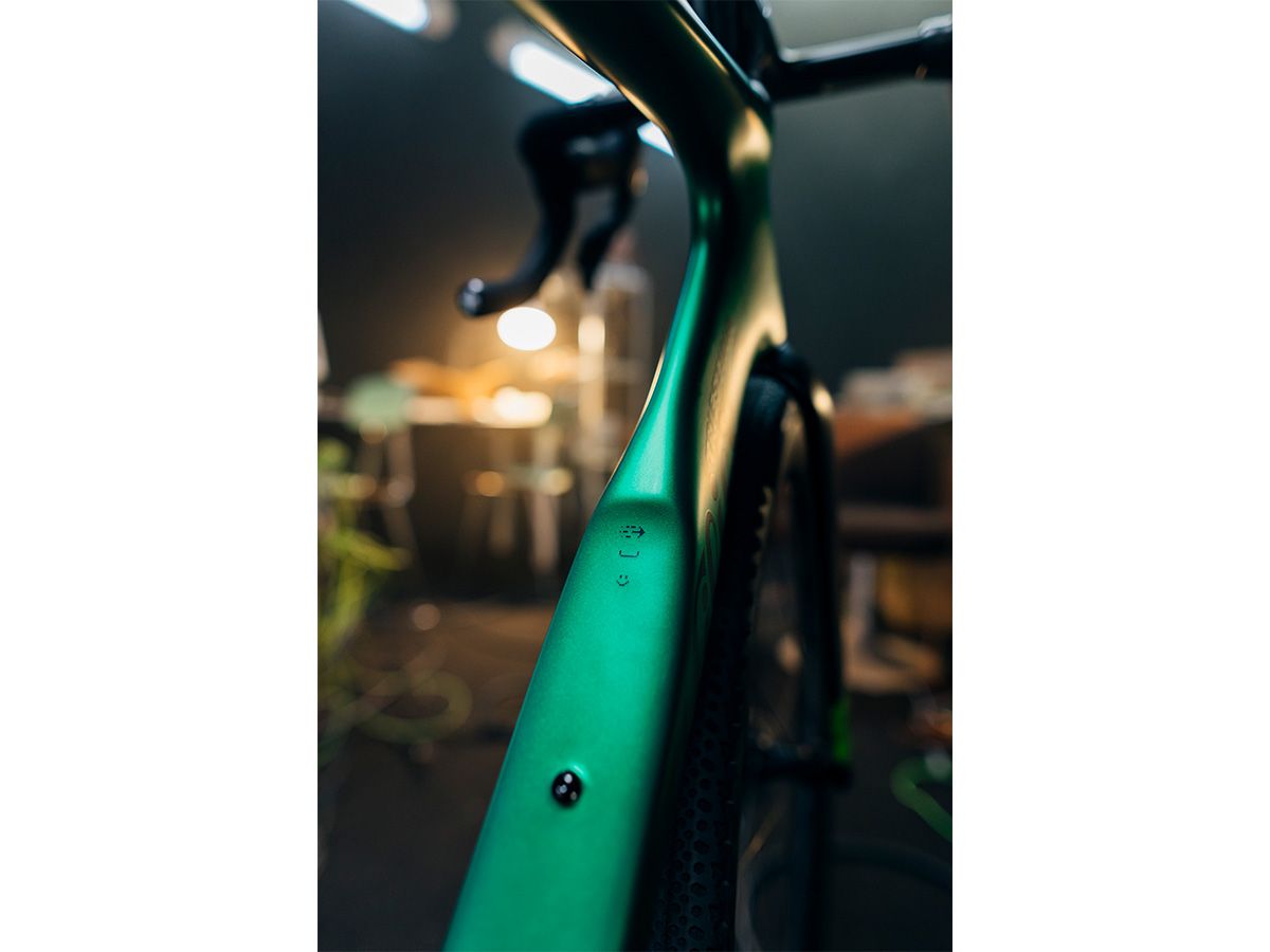Wilier Triestina RAVE SLR ID2 競速礫石車 車架組 / 像素綠 S
