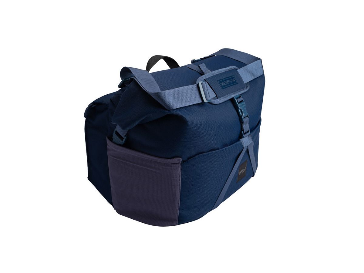 Brompton Rolltop Bag L + Frame Navy