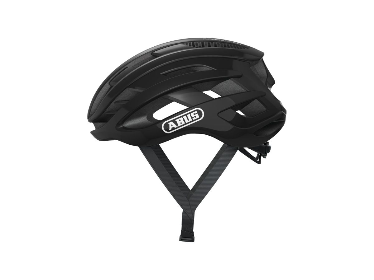 ABUS AIRBREAKER 公路車安全帽 亮黑 L