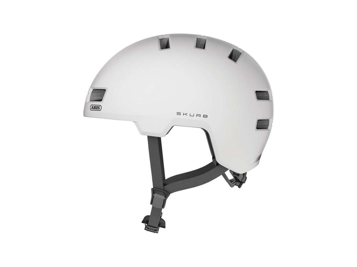 ABUS SKURB 都會通勤安全帽 珍珠白 S