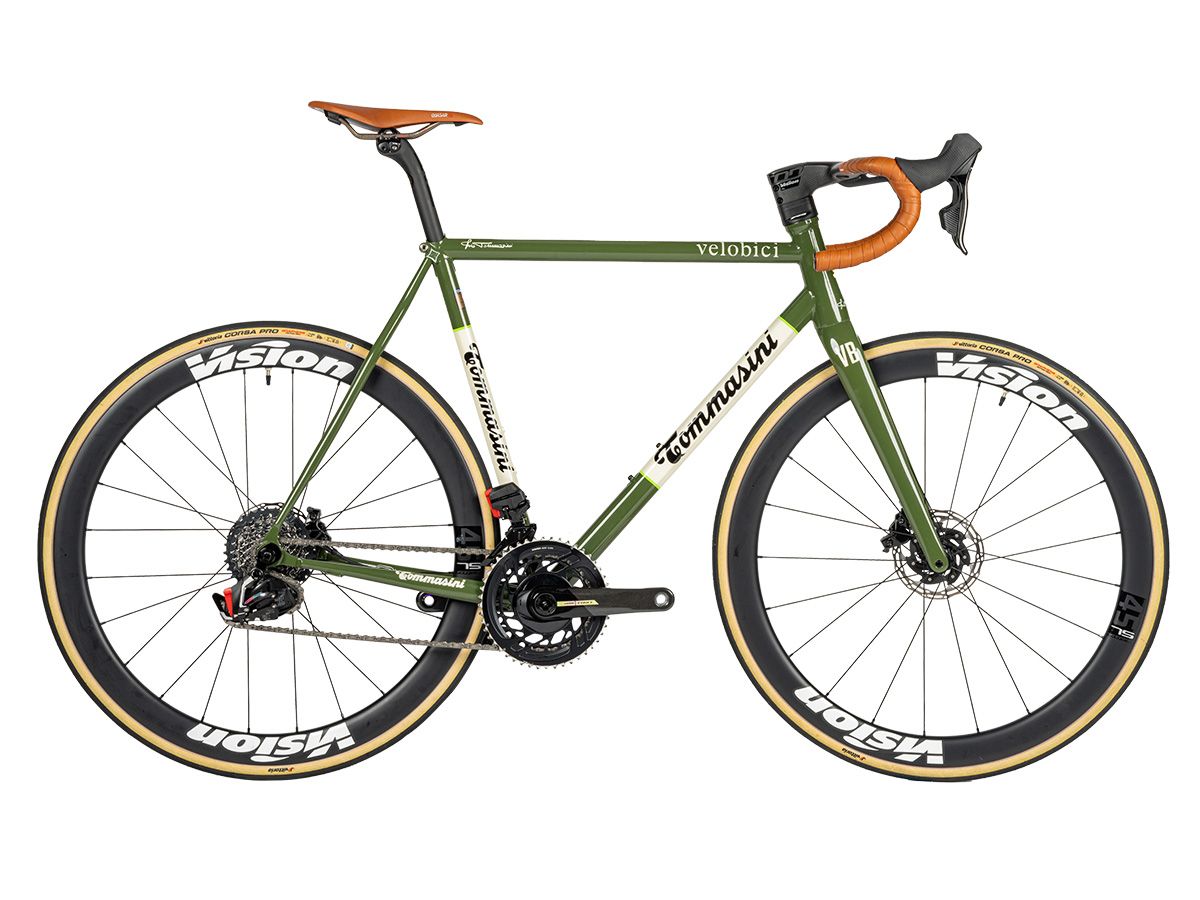 Tommasini Fire ICS 全內線鋼管公路車 - VB Custom Painting/VB 客製聯名塗裝 - SRAM FORCE ETAP AXS 2x12 / 52cm