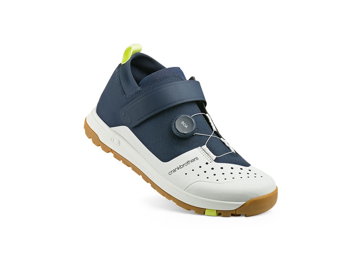 Crankbrothers STAMP TRAIL BOA® FLAT SHOES NAVY/GREY US 8