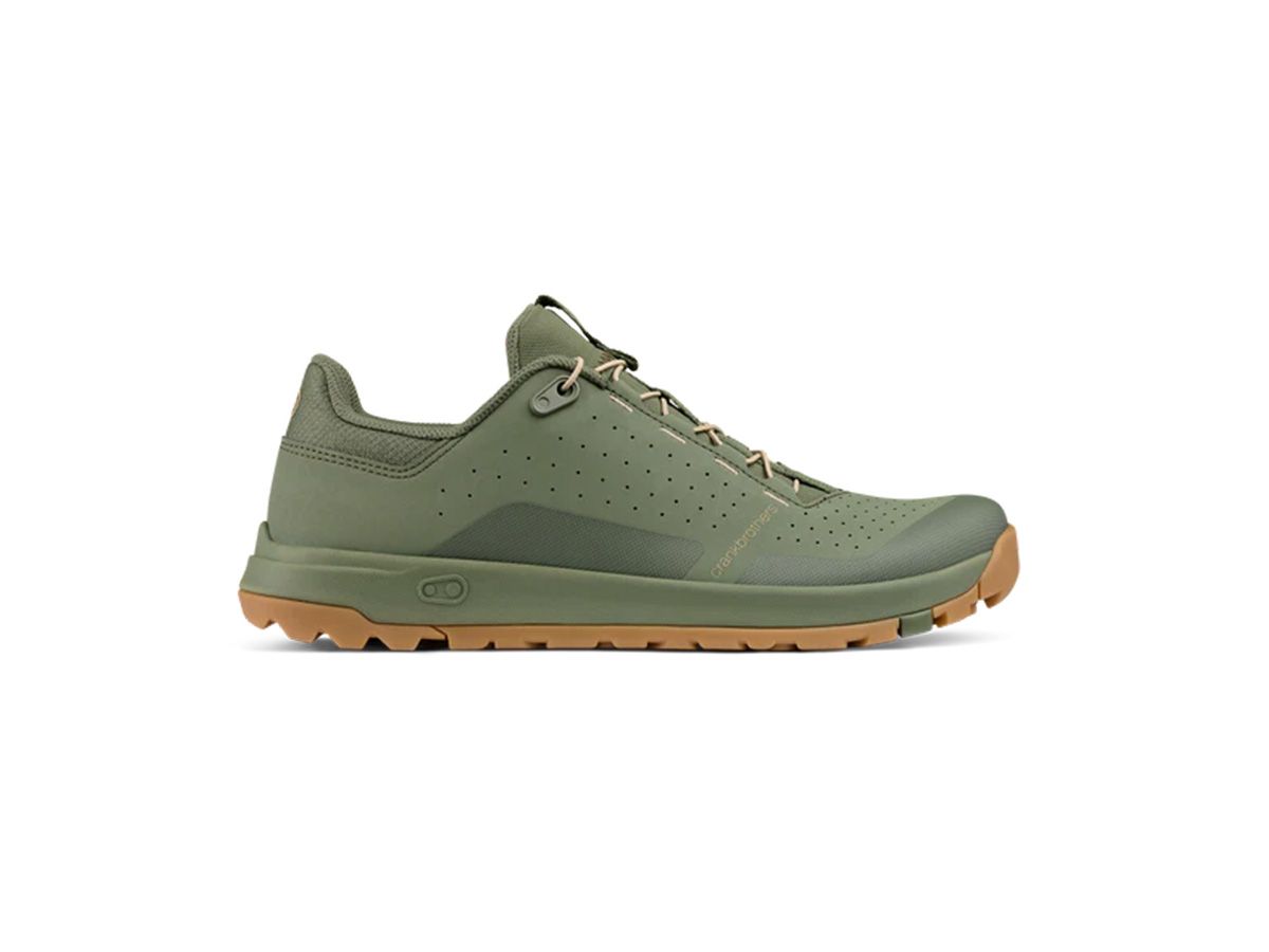 Crankbrothers STAMP TRAIL SPEED LACE FLAT SHOES GREEN/GUM US8.5