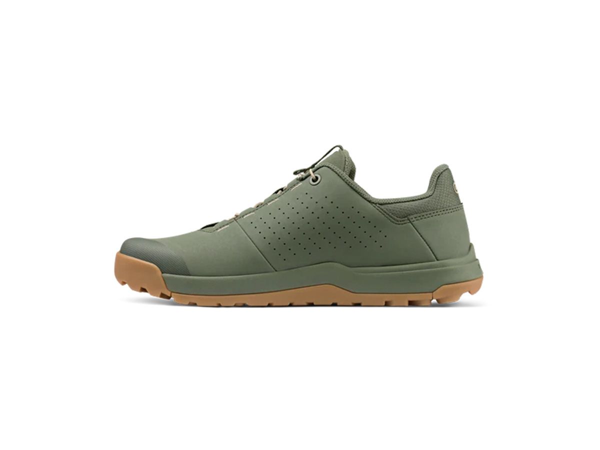 Crankbrothers STAMP TRAIL SPEED LACE FLAT SHOES GREEN/GUM