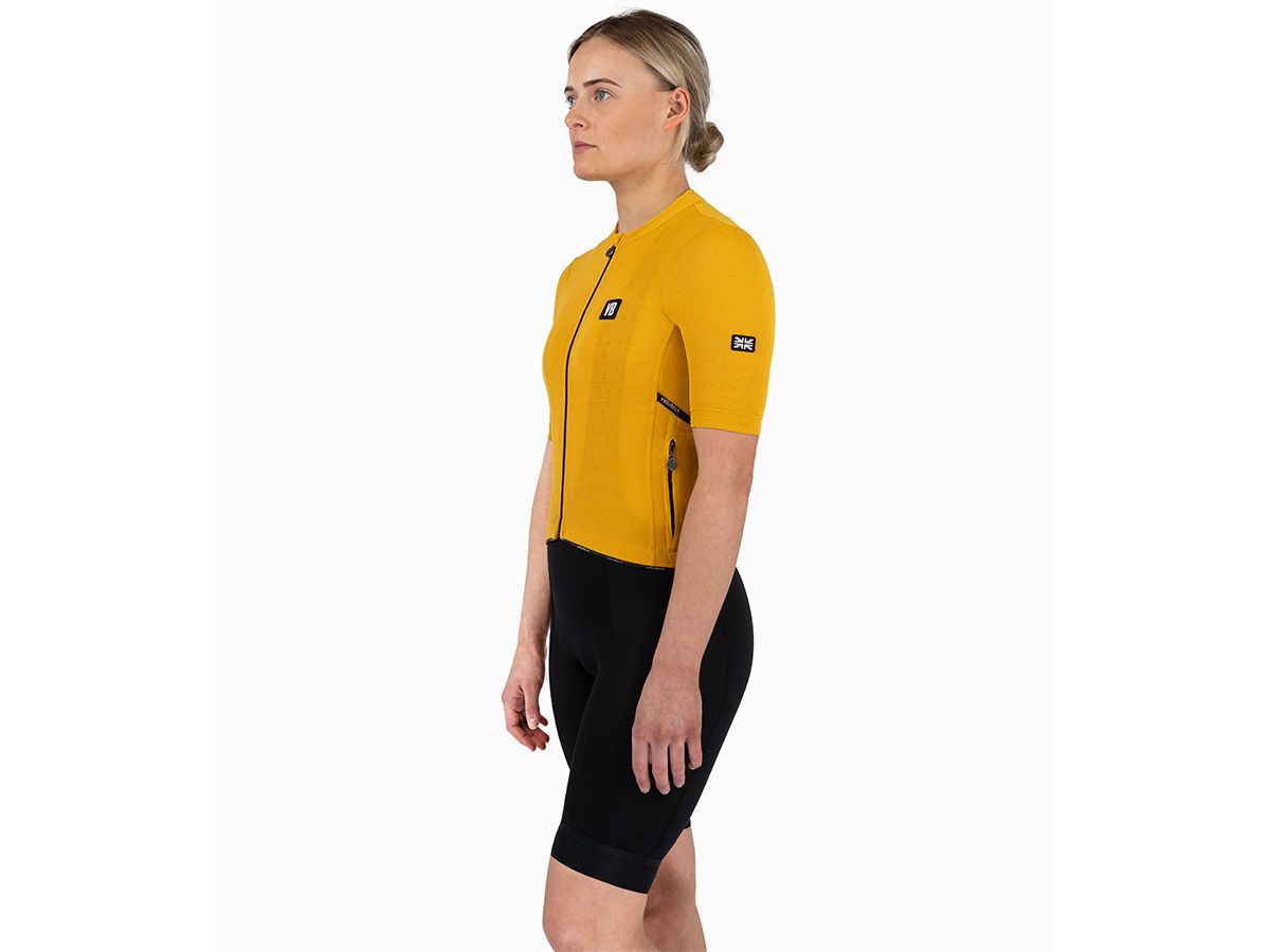 VB Superlight Women Jersey 女款輕量車衣 金黃 XS