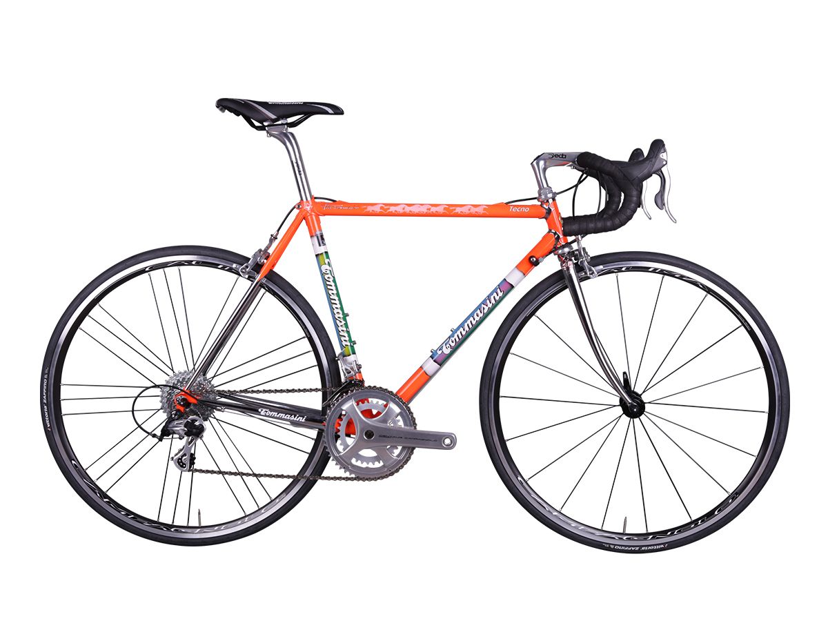 Tommasini TECNO - Orange 橘色經典鋼管車 52cm