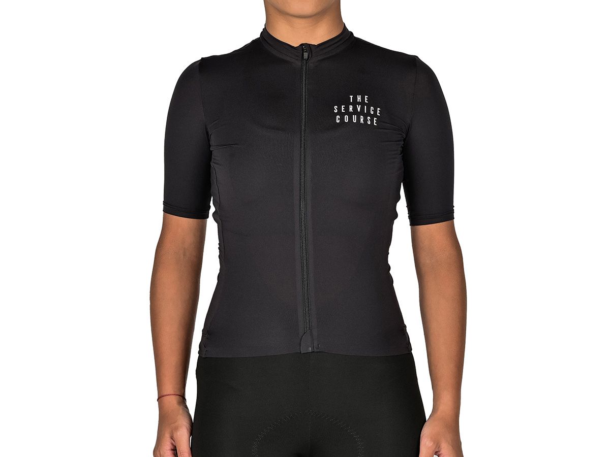 The Service Course Women's Short Sleeve Jersey - Black