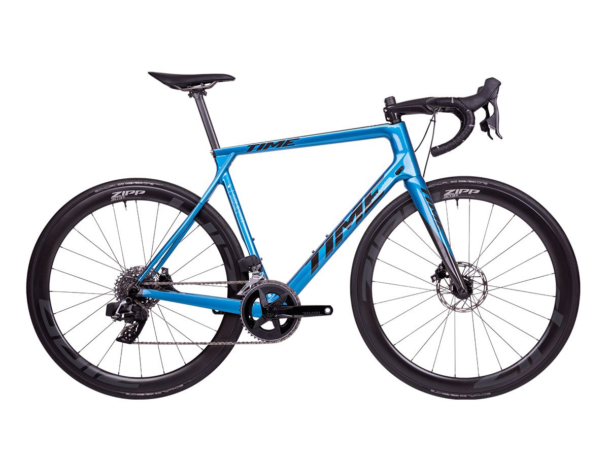 TIME Alpe d'Huez 01 爬坡車 - Gloss Blue/精銳藍 - SRAM RIVAL ETAP AXS 2x12 - XXS