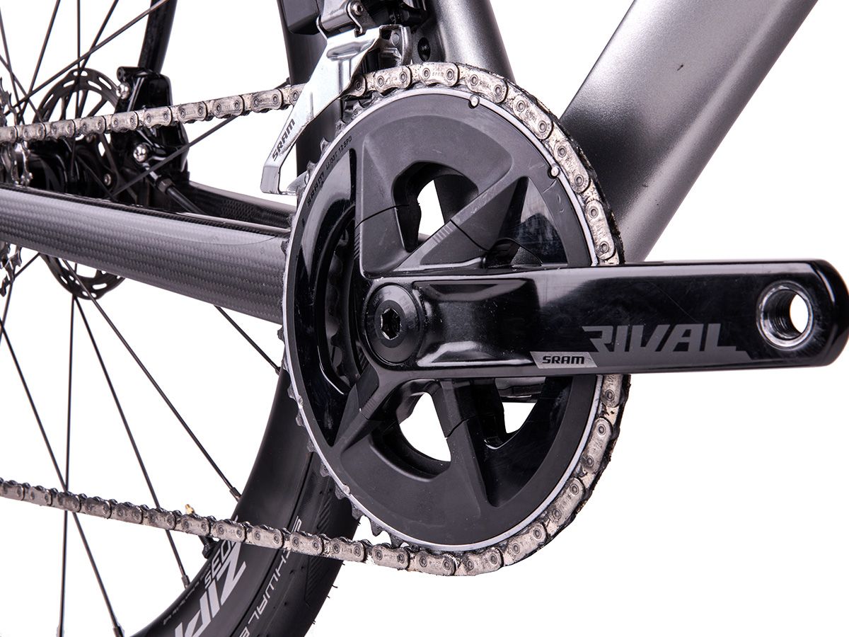 TIME Alpe d'Huez 01 爬坡車 - Matte Silver/跑車銀 - SRAM FORCE ETAP AXS 2x12 - XXS