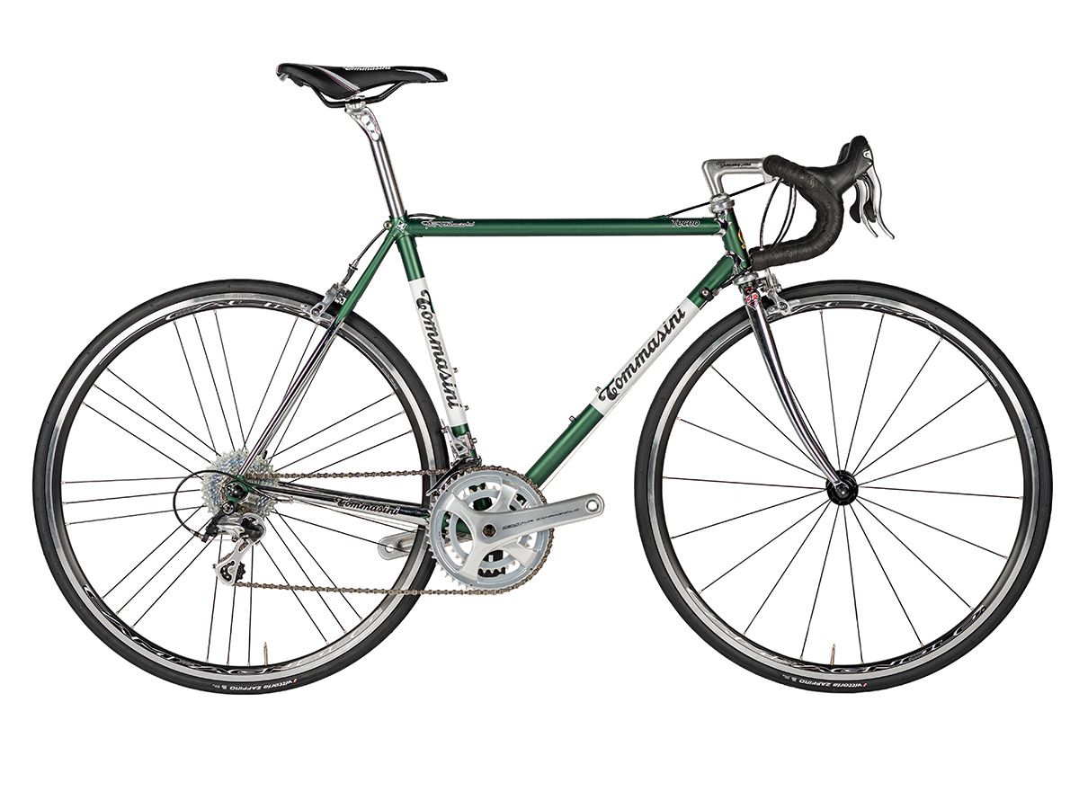 Tommasini TECNO 經典鋼管車 - Emerald Green/寶石綠 - CAMPAGNOLO CENTAUR 2x12