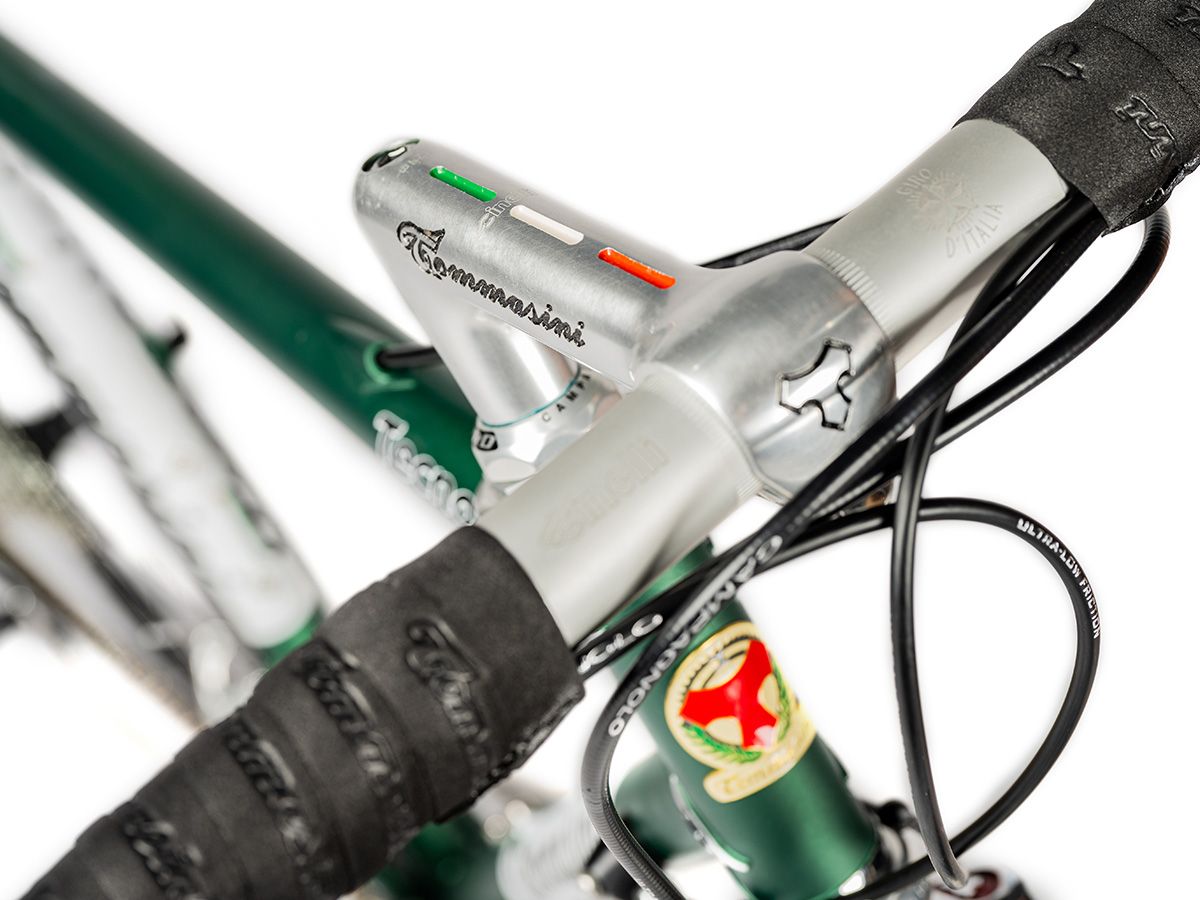 Tommasini TECNO 經典鋼管車 - Emerald Green/寶石綠 - CAMPAGNOLO CENTAUR 2x12 / 48cm