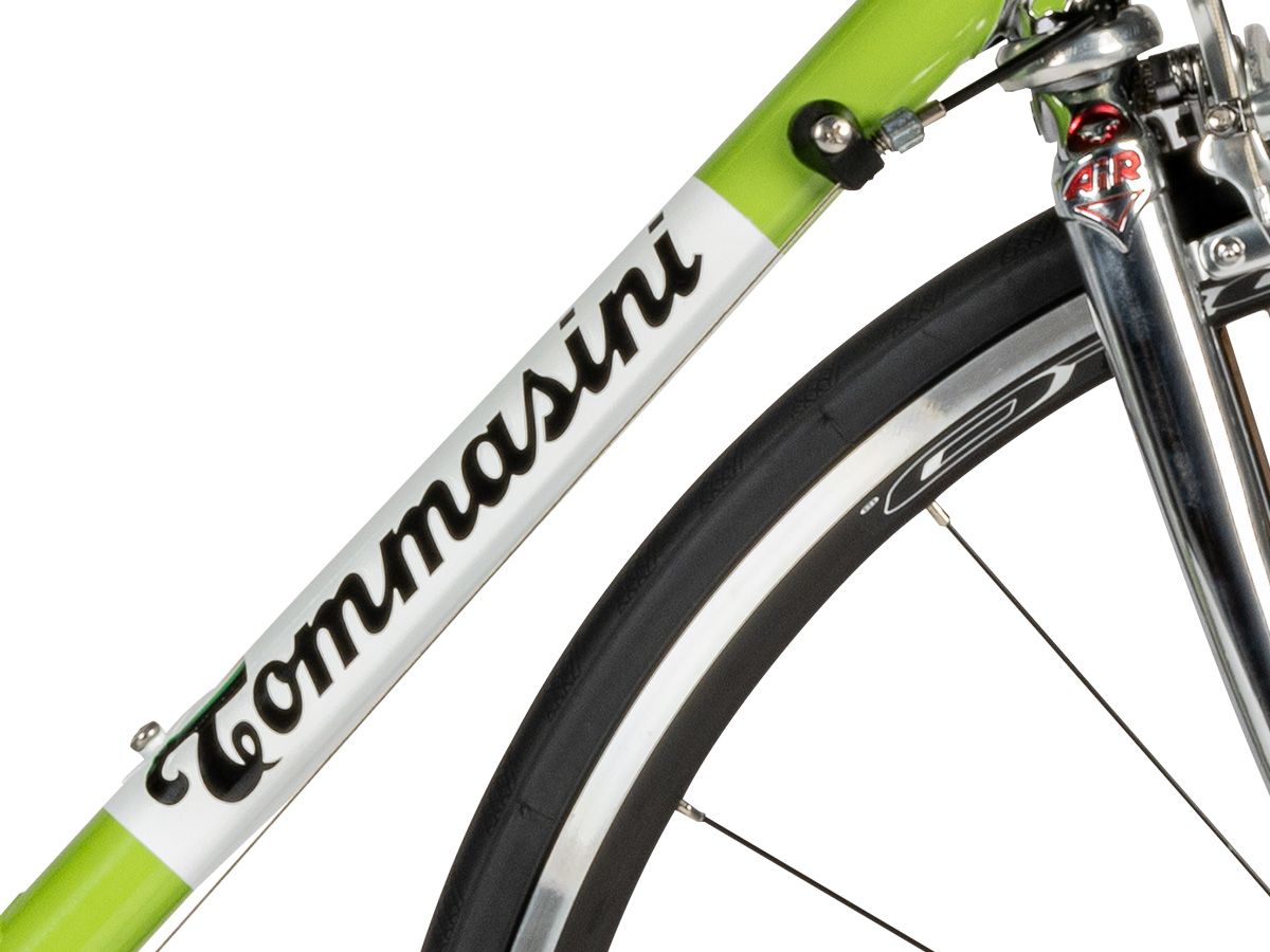Tommasini TECNO 經典鋼管車 - Matcha Green/抹茶綠 - CAMPAGNOLO CENTAUR 2x12 / 48cm