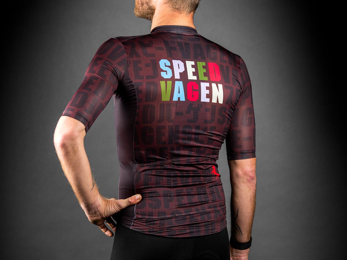 The Service Course / Speedvagen Race Jersey 競賽車衣 男性 紅色 S