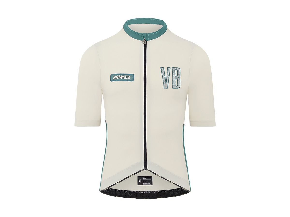 VB Hammer Men's Jersey 男款車衣 - 浮石灰/海松綠