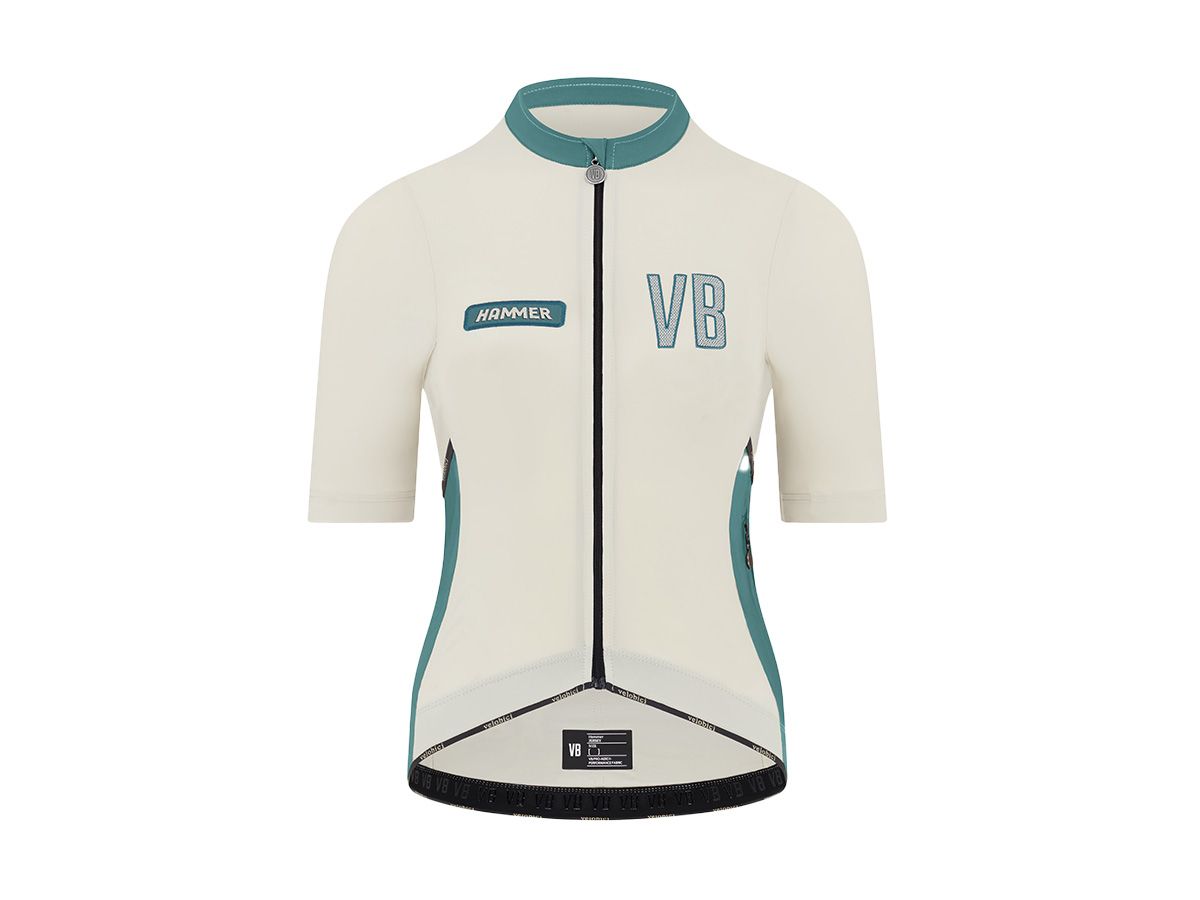 VB Hammer Women's Jersey 女款車衣 - 浮石灰/海松綠