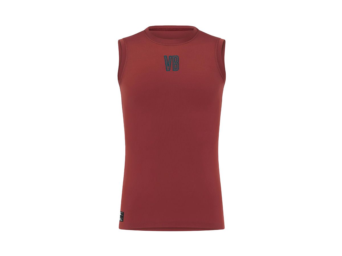 VB Pordoi Women's Baselayer 女款無袖底衫 - 大黃根紅